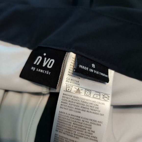 🍄3/50$🍄 NIVO by Lanctôt Golf Tennis blue skort size 8 - Picture 8 of 9